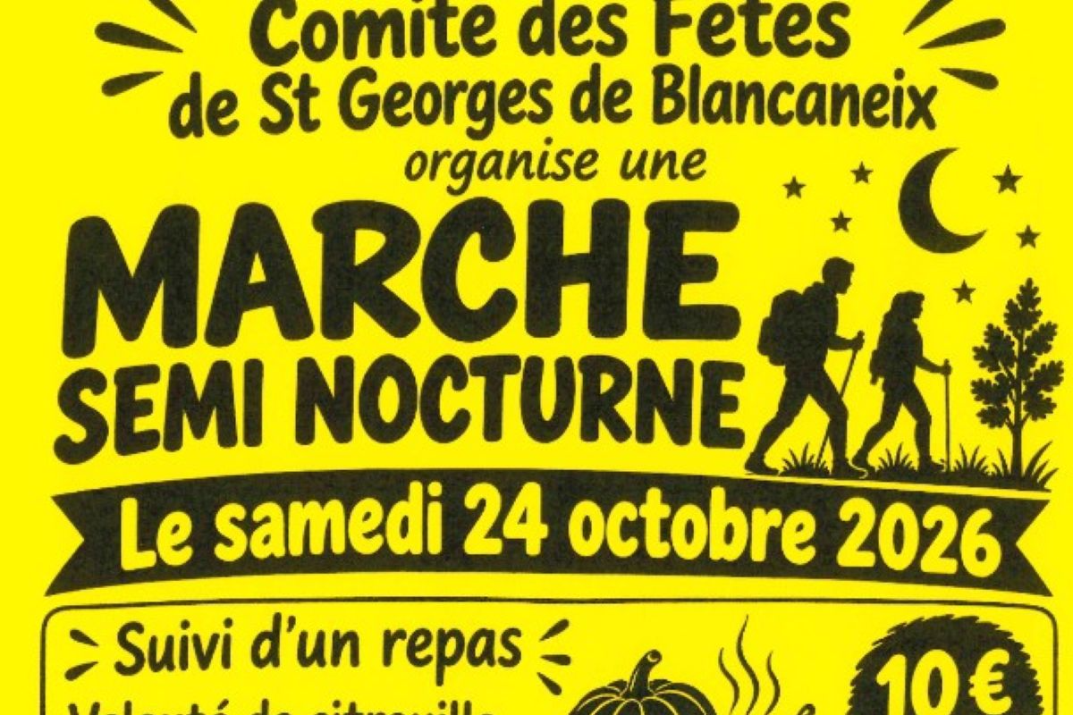 Marche semi nocturne
