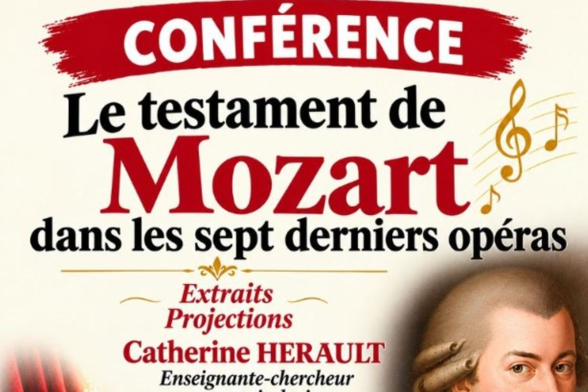 Conférence | Le testament de Mozart dans les sept derniers opéras