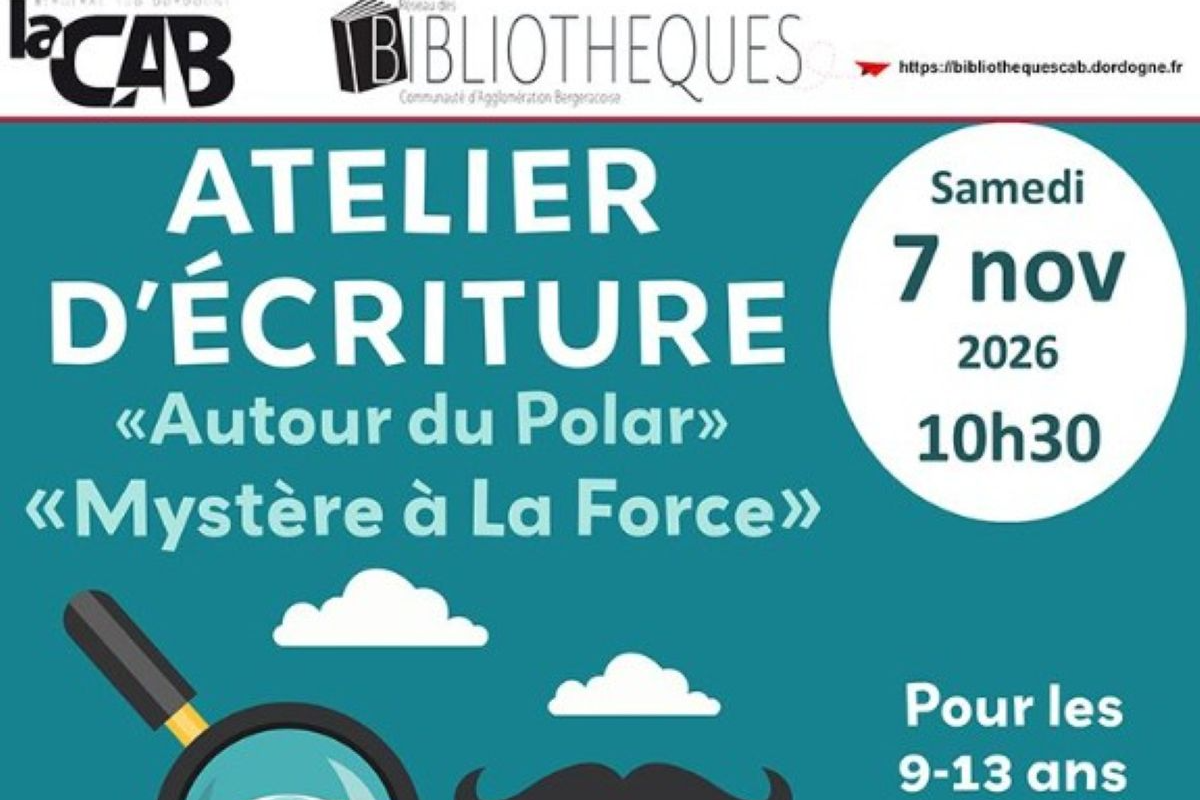 ATELIER D'ÉCRITURE AUTOUR DU POLAR |