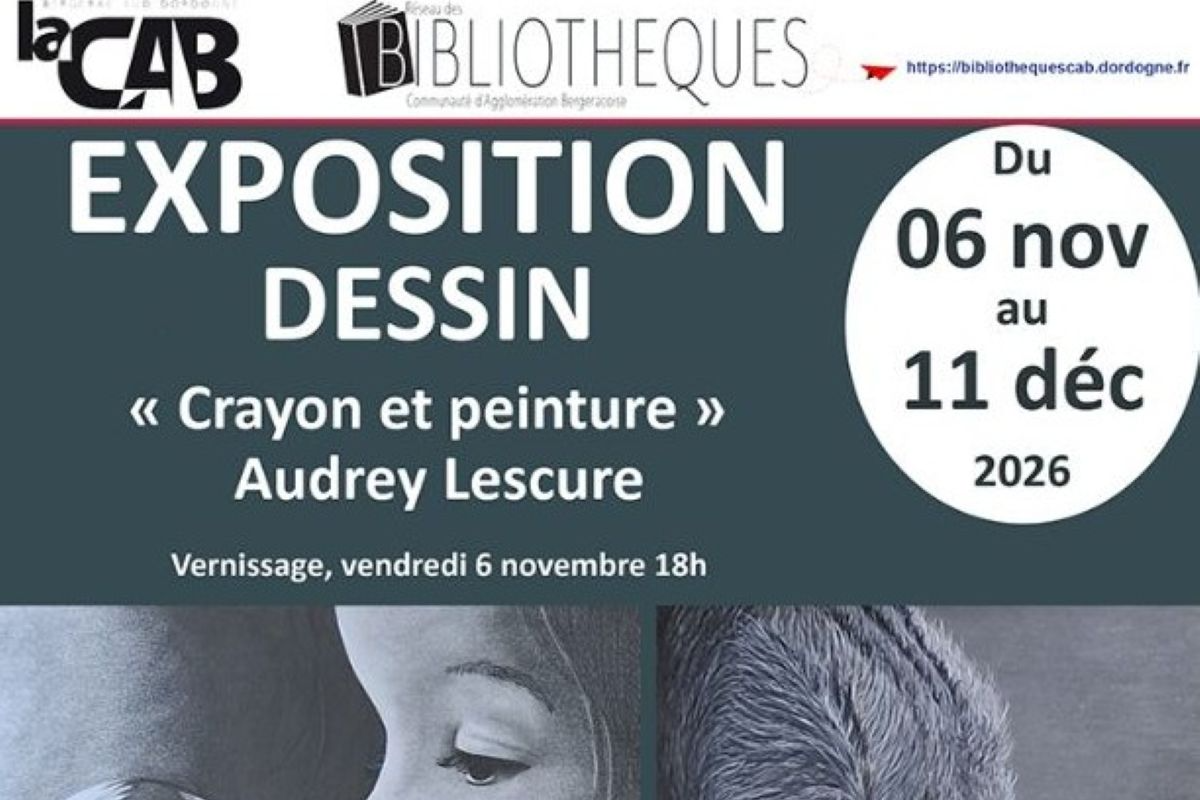 Exposition dessin | Crayon & peinture — Lamonzie-Saint-Martin