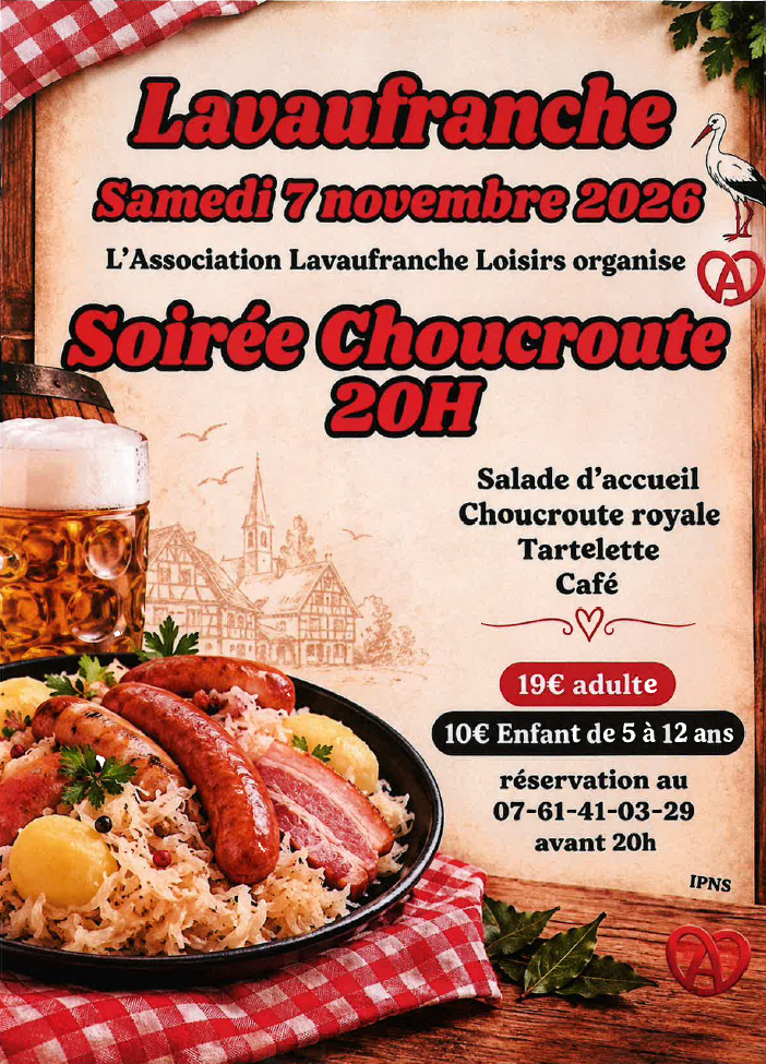Soirée choucroute