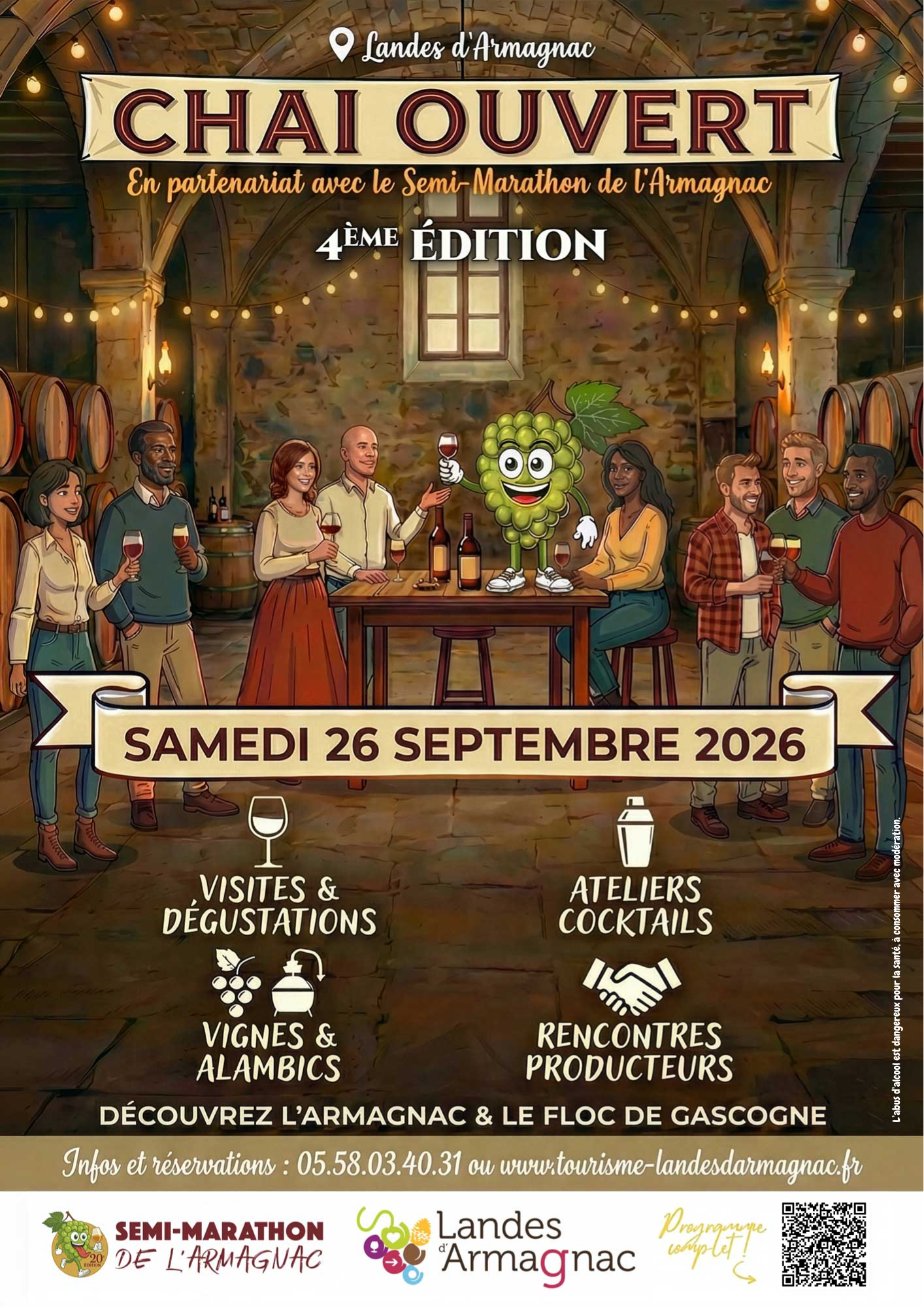 "Chai ouvert !" au Château de Lacquy