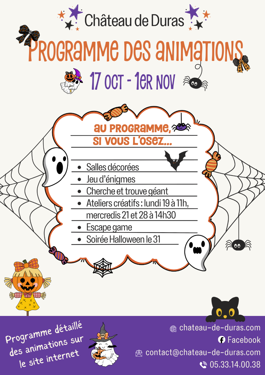 Animations vacances d'automne au château de Duras, Duras - photo 21