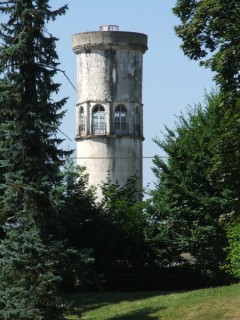 Château d'eau Le Corbusier à Podensac