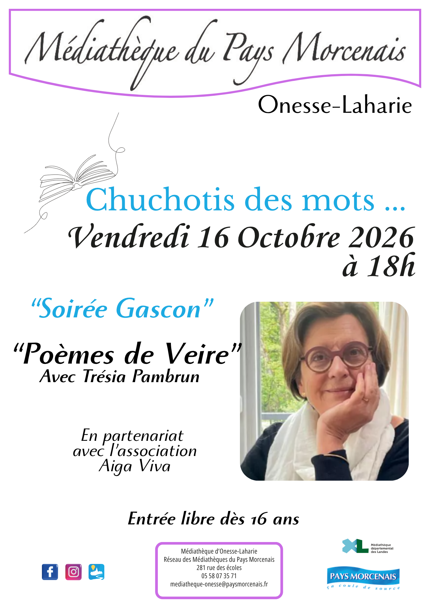 Chuchotis des mots ... "Soirée Gascon"