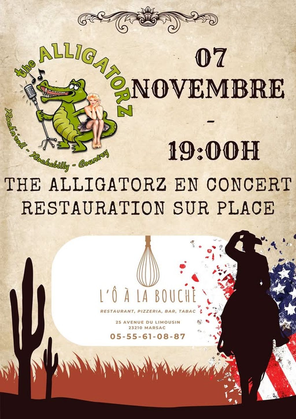 The Alligatorz en Concert