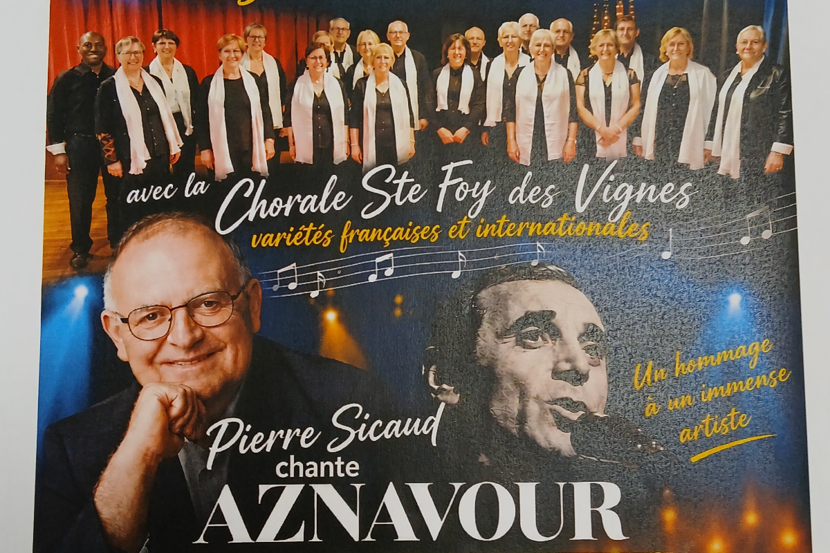 Concert de soutien | Pierre Sicaud chante Aznavour