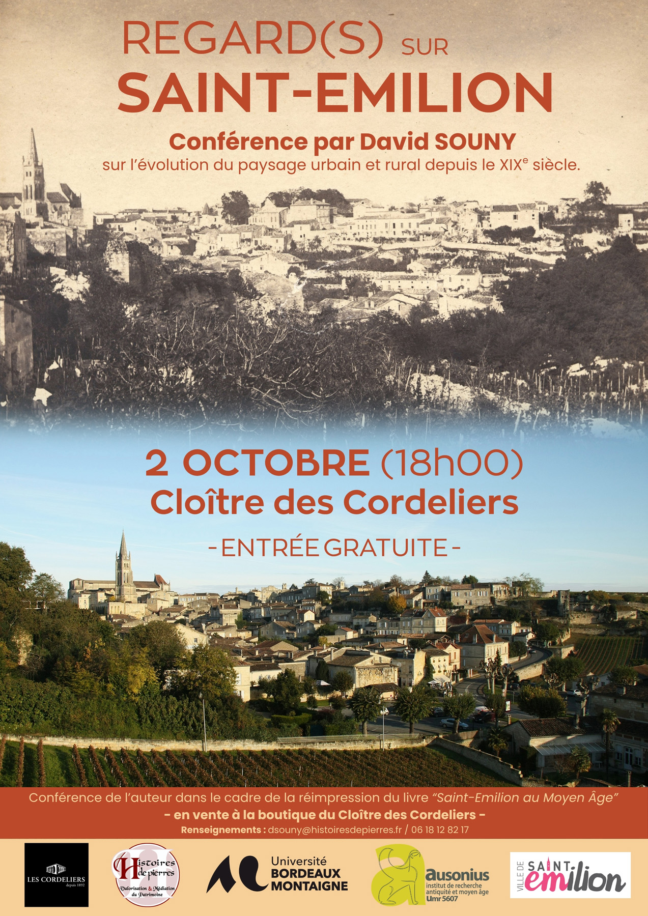 Regard(s) sur Saint-Emilion - Conférence David Souny