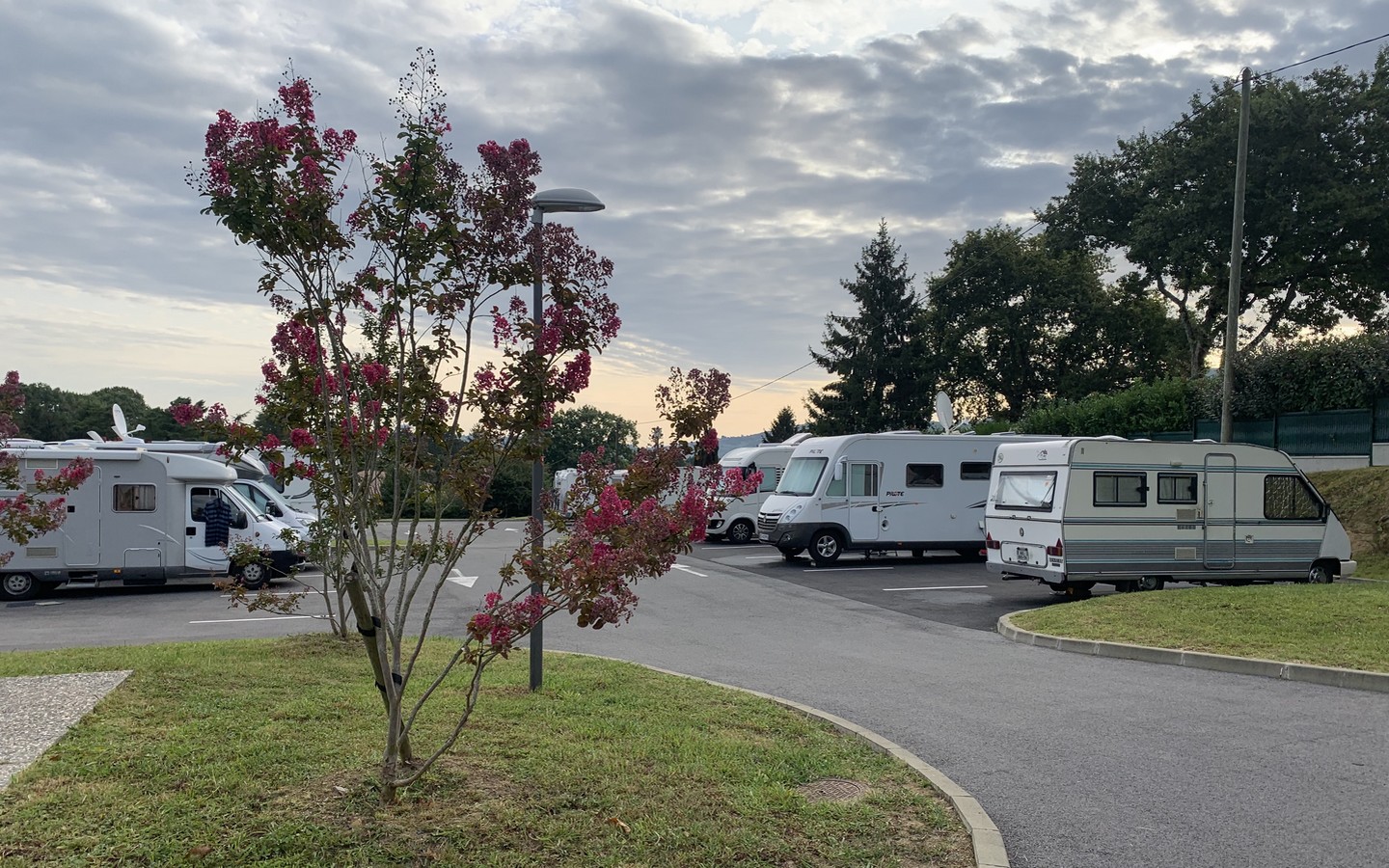 Aire de camping-cars de Cambo-les-Bains