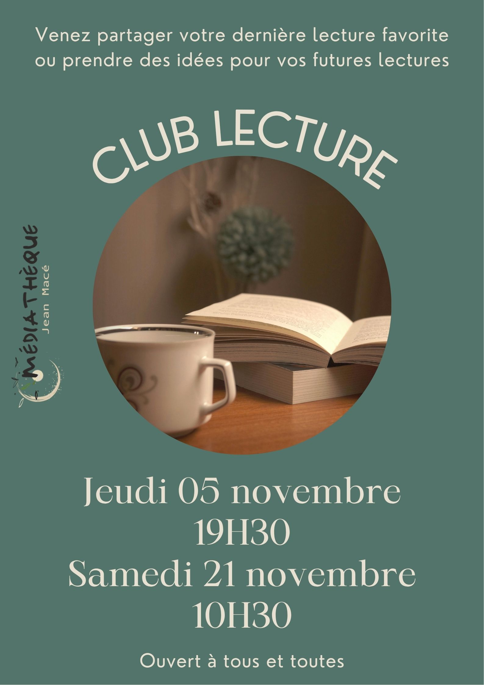 Club lecture — Tocane-Saint-Apre