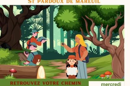 Course d'orientation en famille 