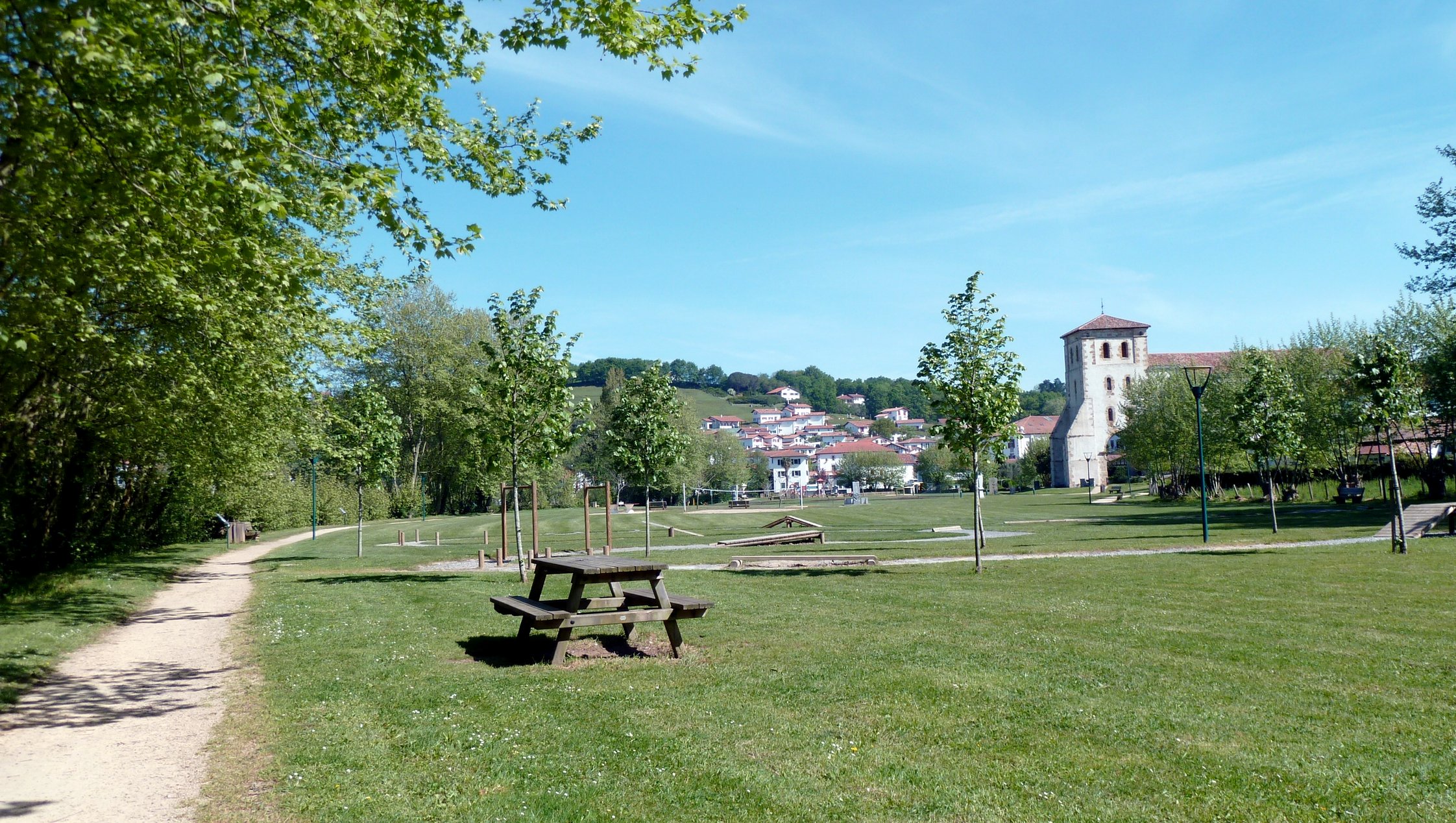 Balade à Roulettes n°37 : Le parc des berges de la Nivelle à Saint-Pée-sur-Nivelle