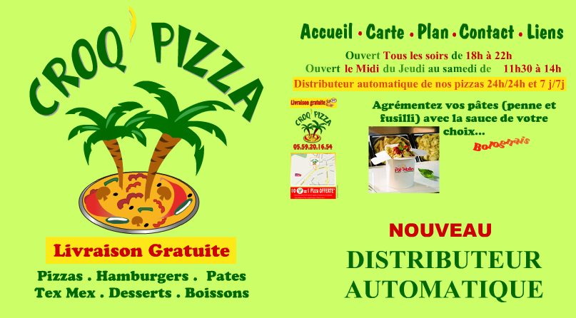 Croq' Pizza