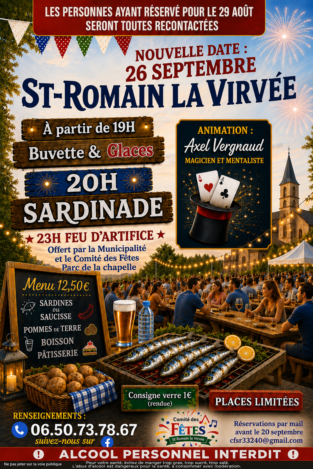 Soirée Sardinade et Grillades
