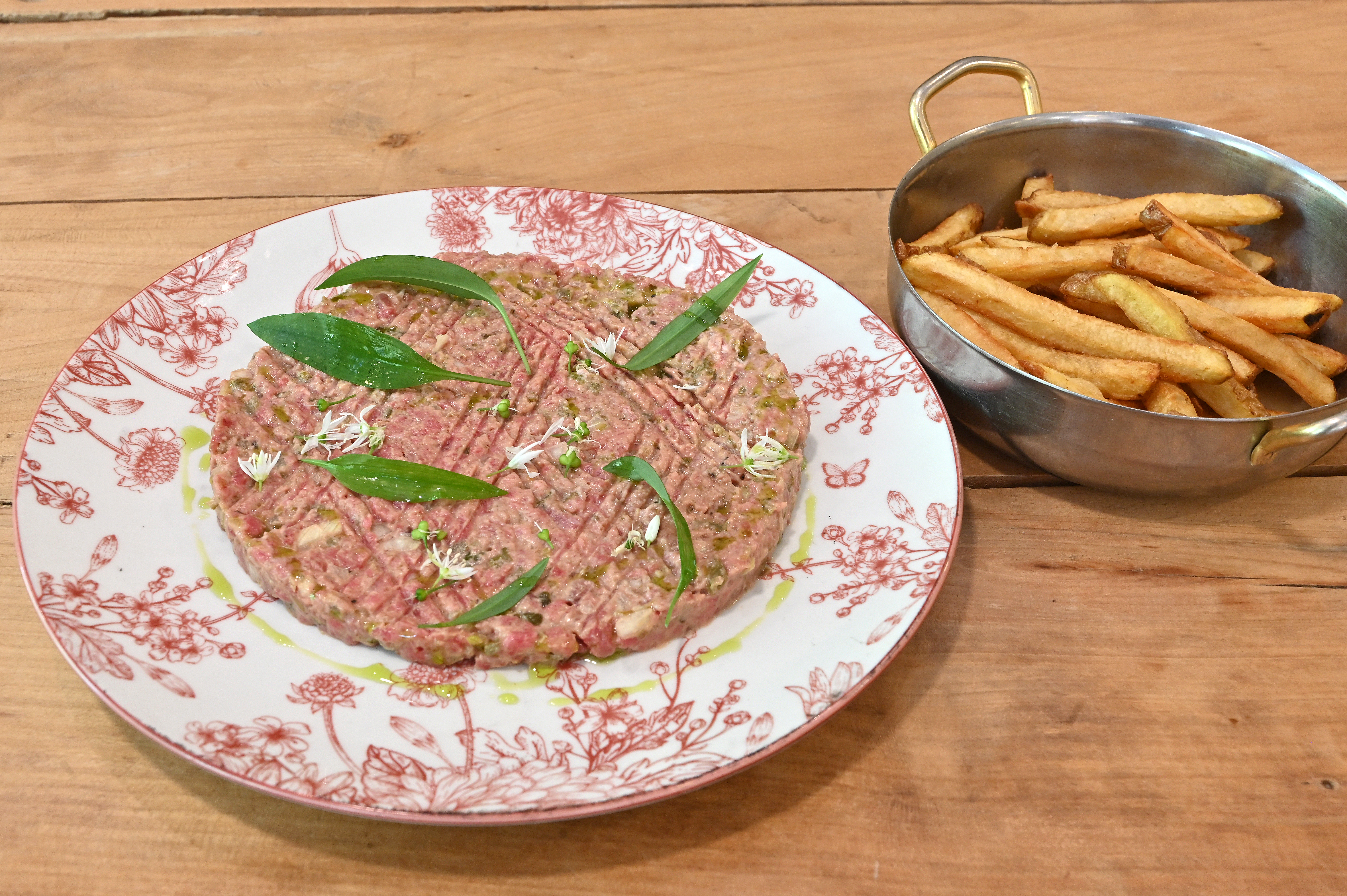Tartare de boeuf, race locale