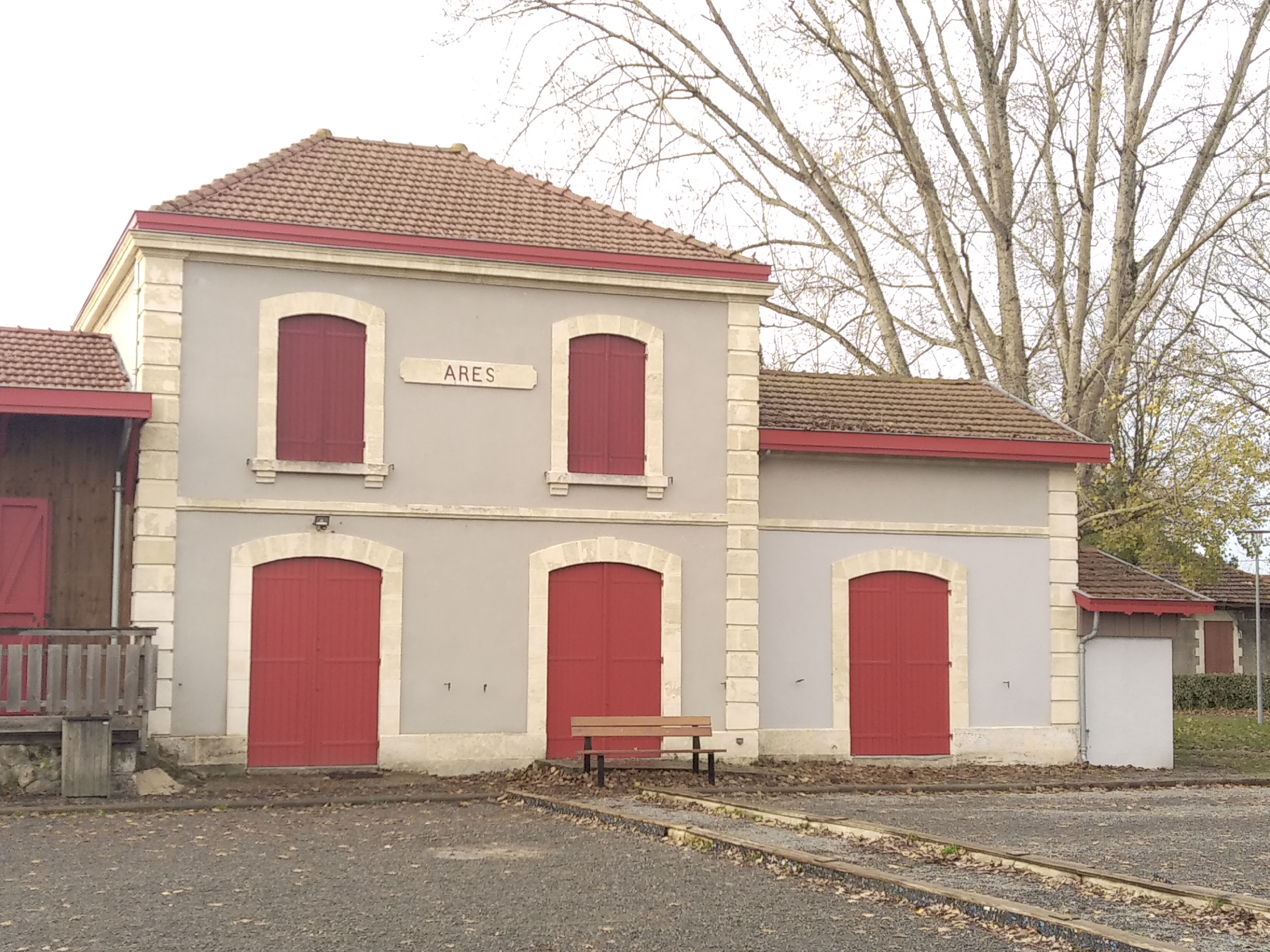 Ancienne gare d'Arès