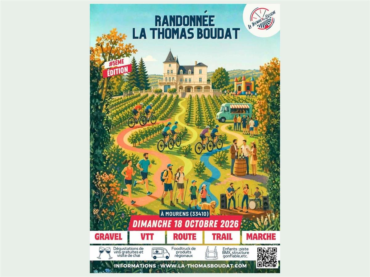 Affiche ou photo : La Thomas Boudat - 5e édition