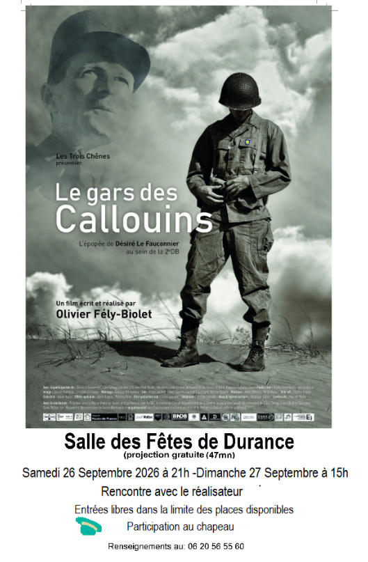 Projection du film "Le gars des Callouins"