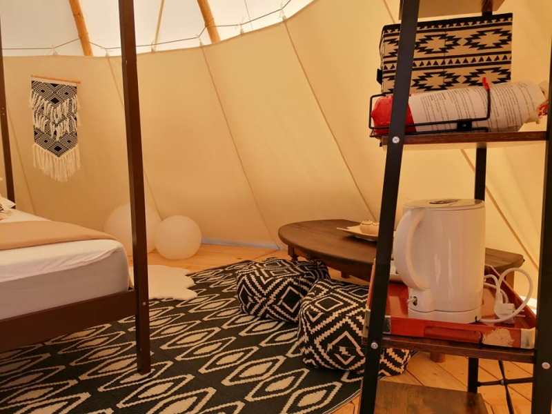 Domaine Quiescis - Le Tipi Camp