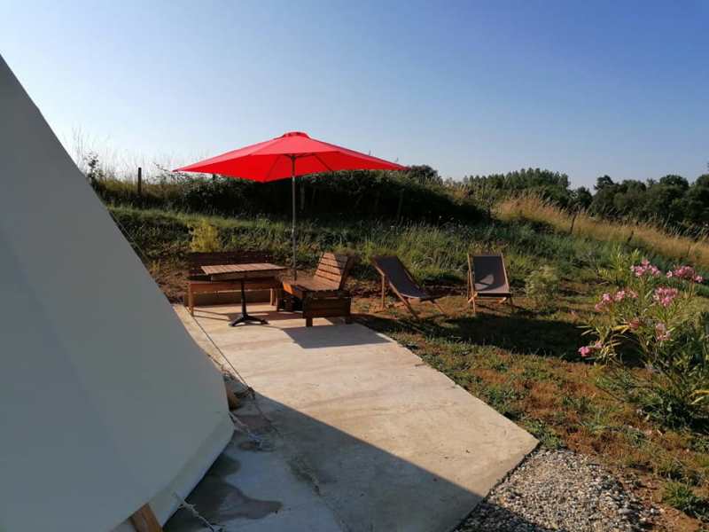 Domaine Quiescis - Le Tipi Camp