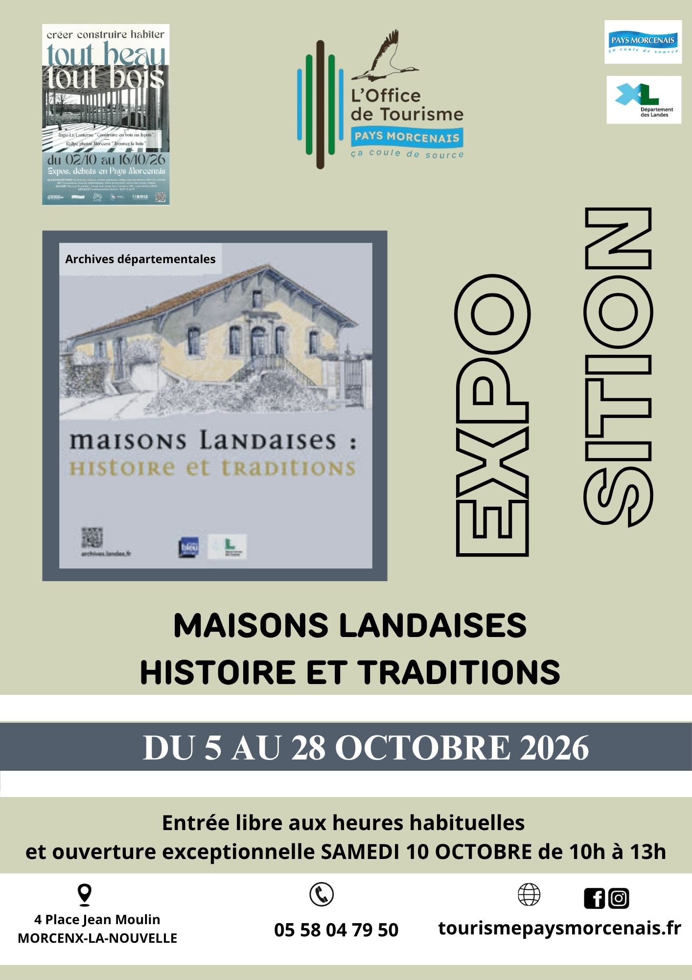 "tout beau tout bois" Maisons landaises, histoire et traditions