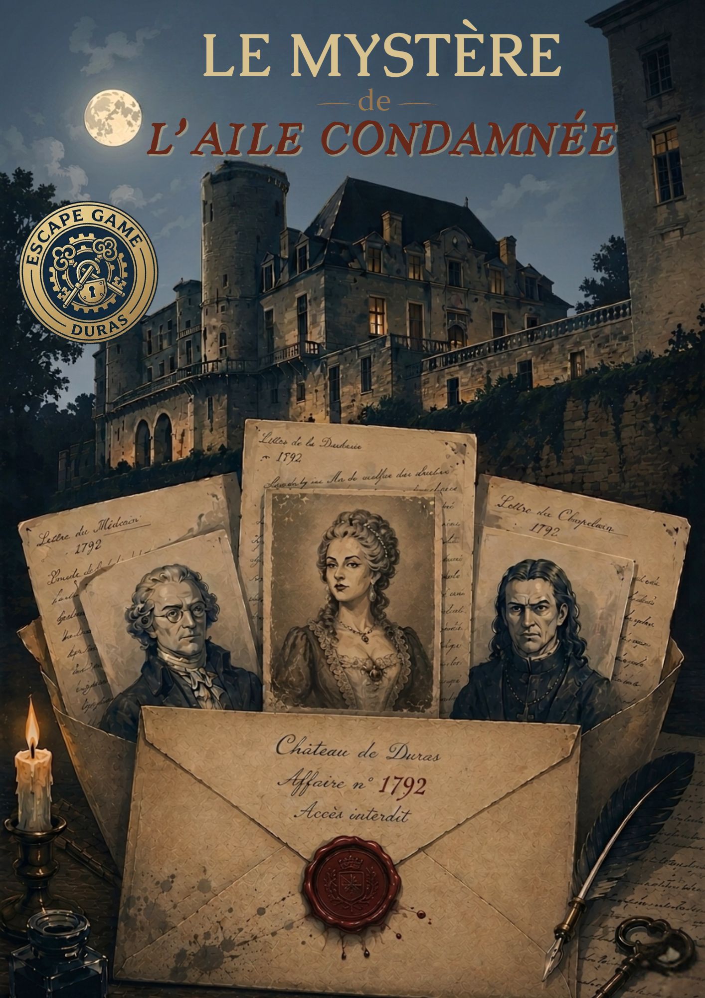 Château de Duras - Escape Game "Le mystère de l'aile condamnée", Duras - photo 9