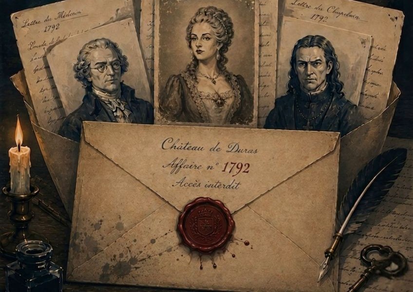 Escape game Mystère de l'aile condamnée au Château de Duras, Duras - photo 6
