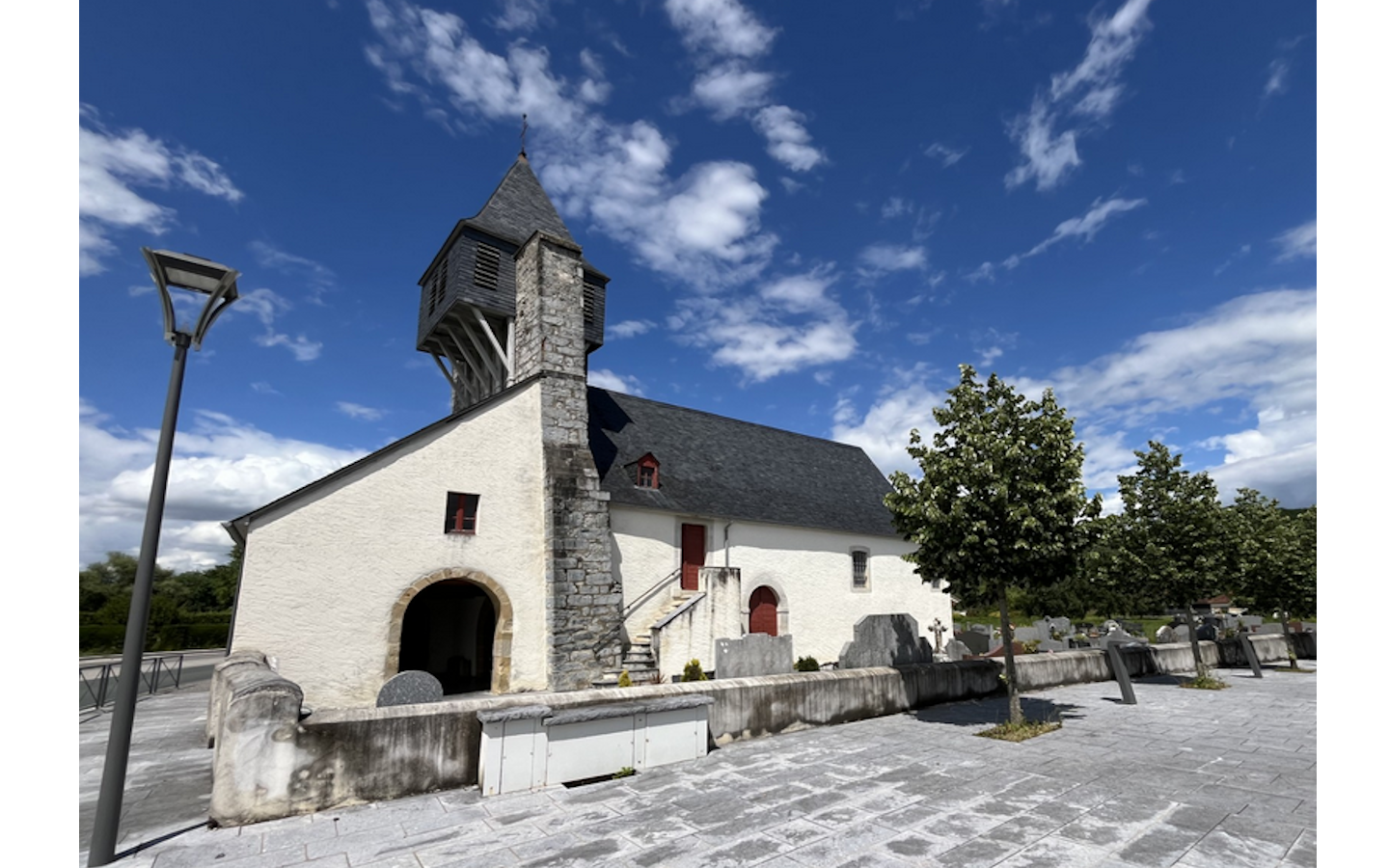 Église d'Espès - un étonnant plafond peint