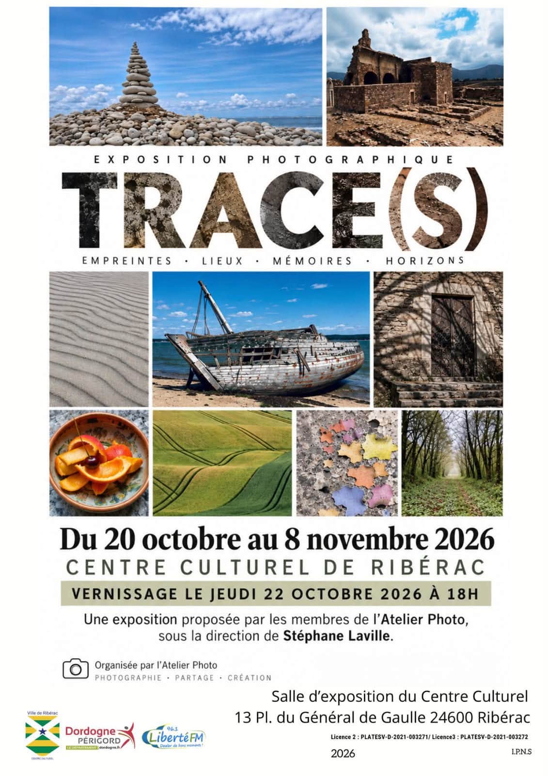 Exposition "Trace(s)" — Ribérac