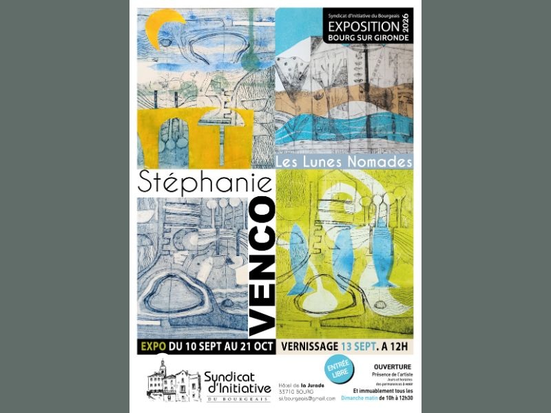 Exposition au Syndicat d'Initiative de Bourg