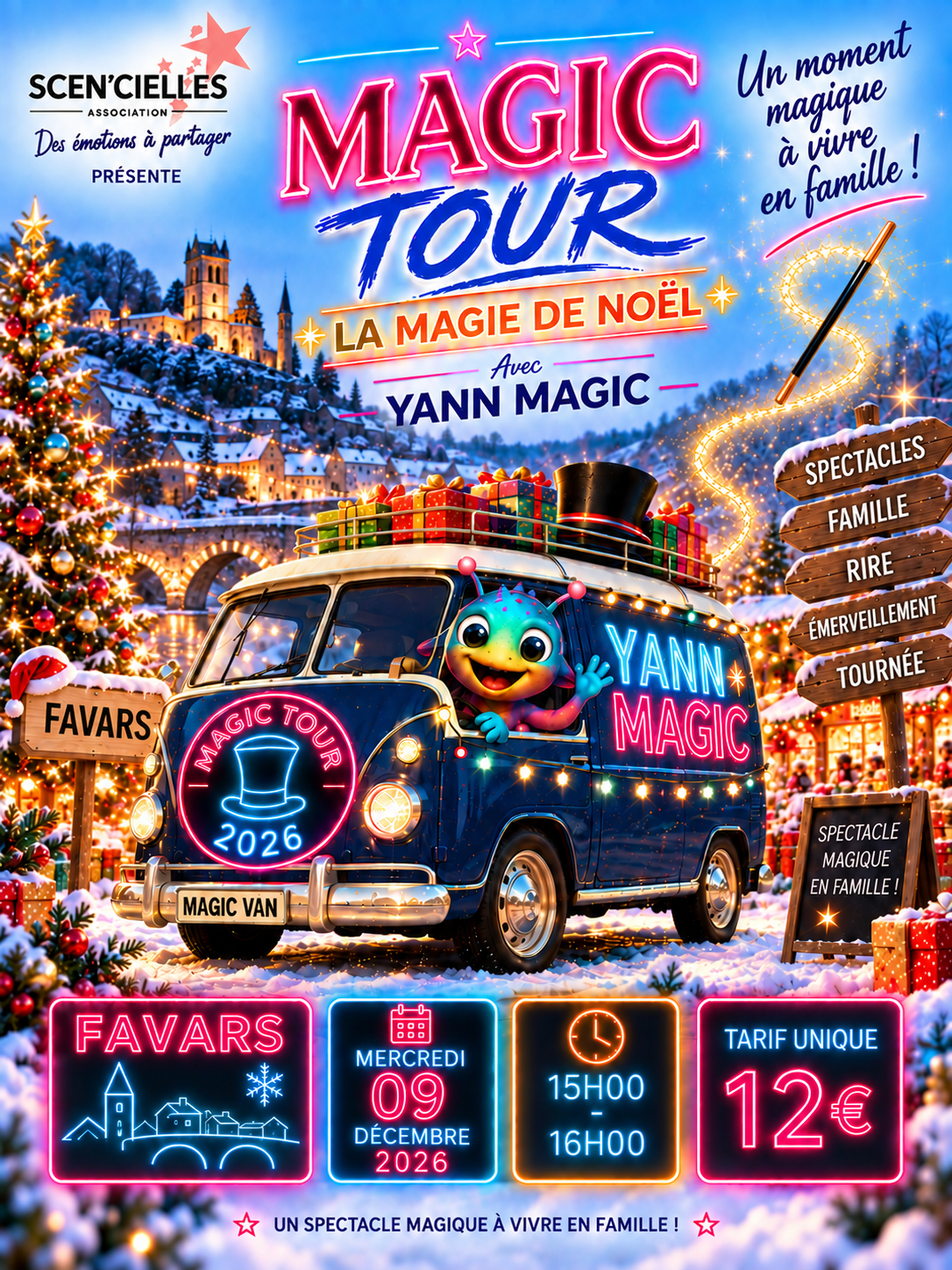 Magic Tour 2026 : La magie de Noël avec Yann Magic
