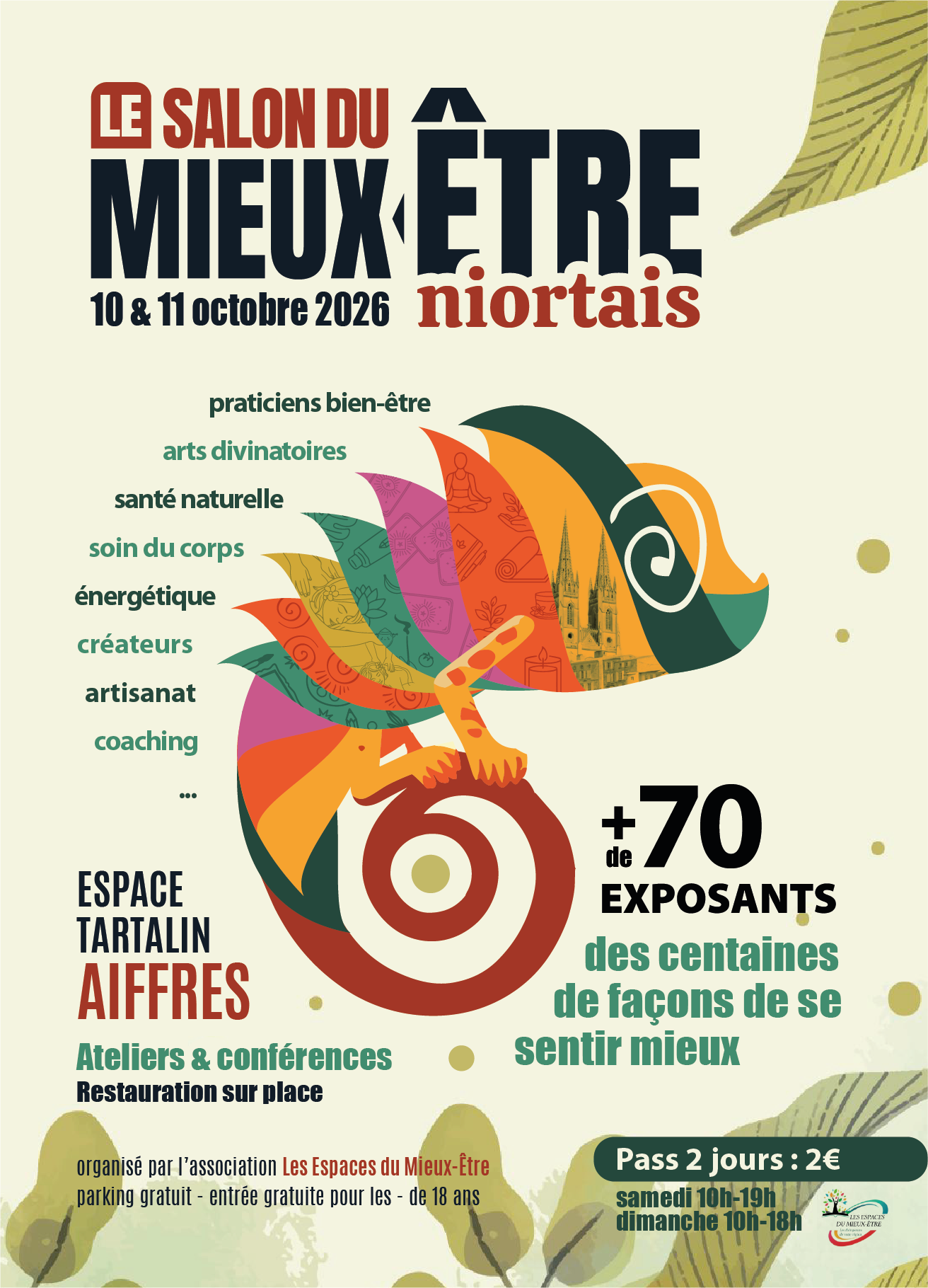 Salon du mieux-être niortais à Aiffres