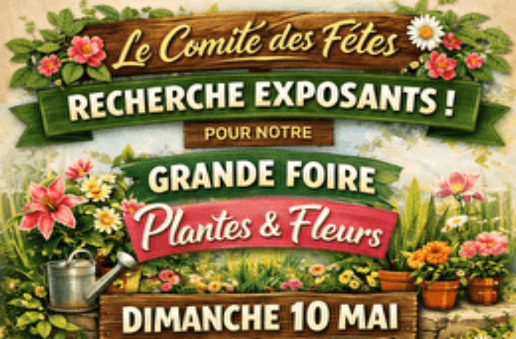 Grande foire | Vide grenier, bourse aux intruments et marché aux fleurs