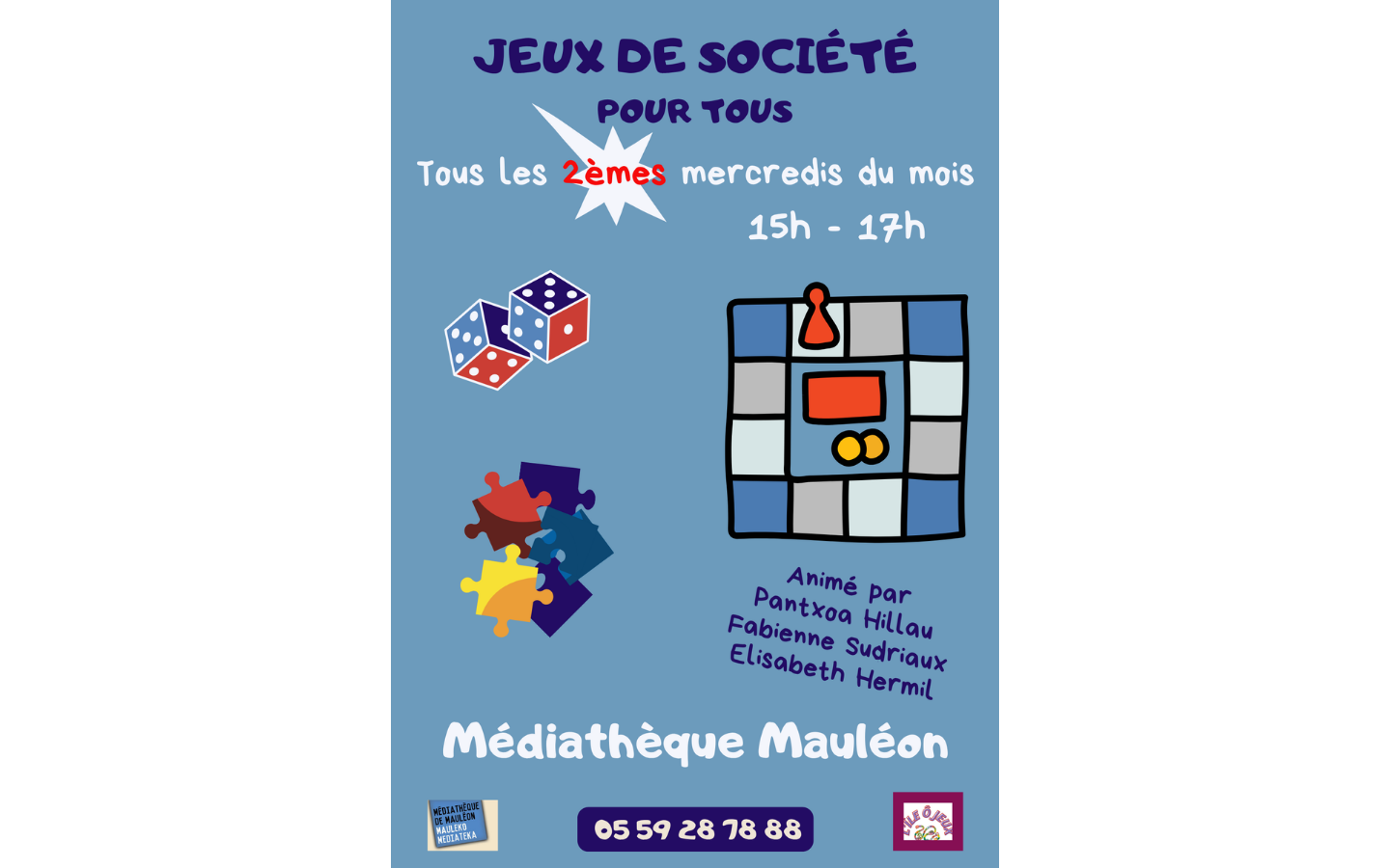 Jeux de société pour tous