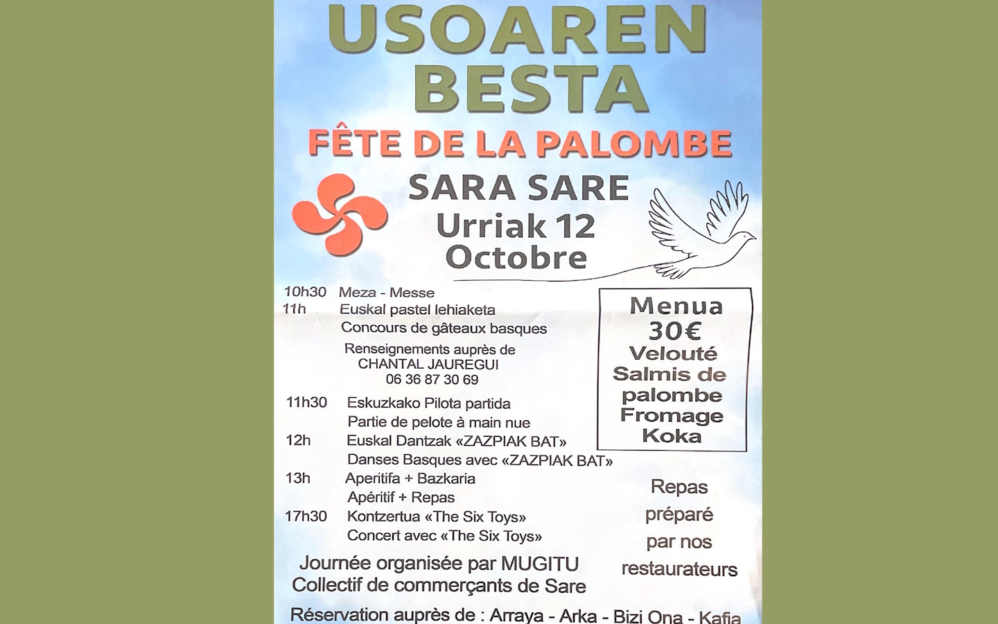 Fête de la palombe