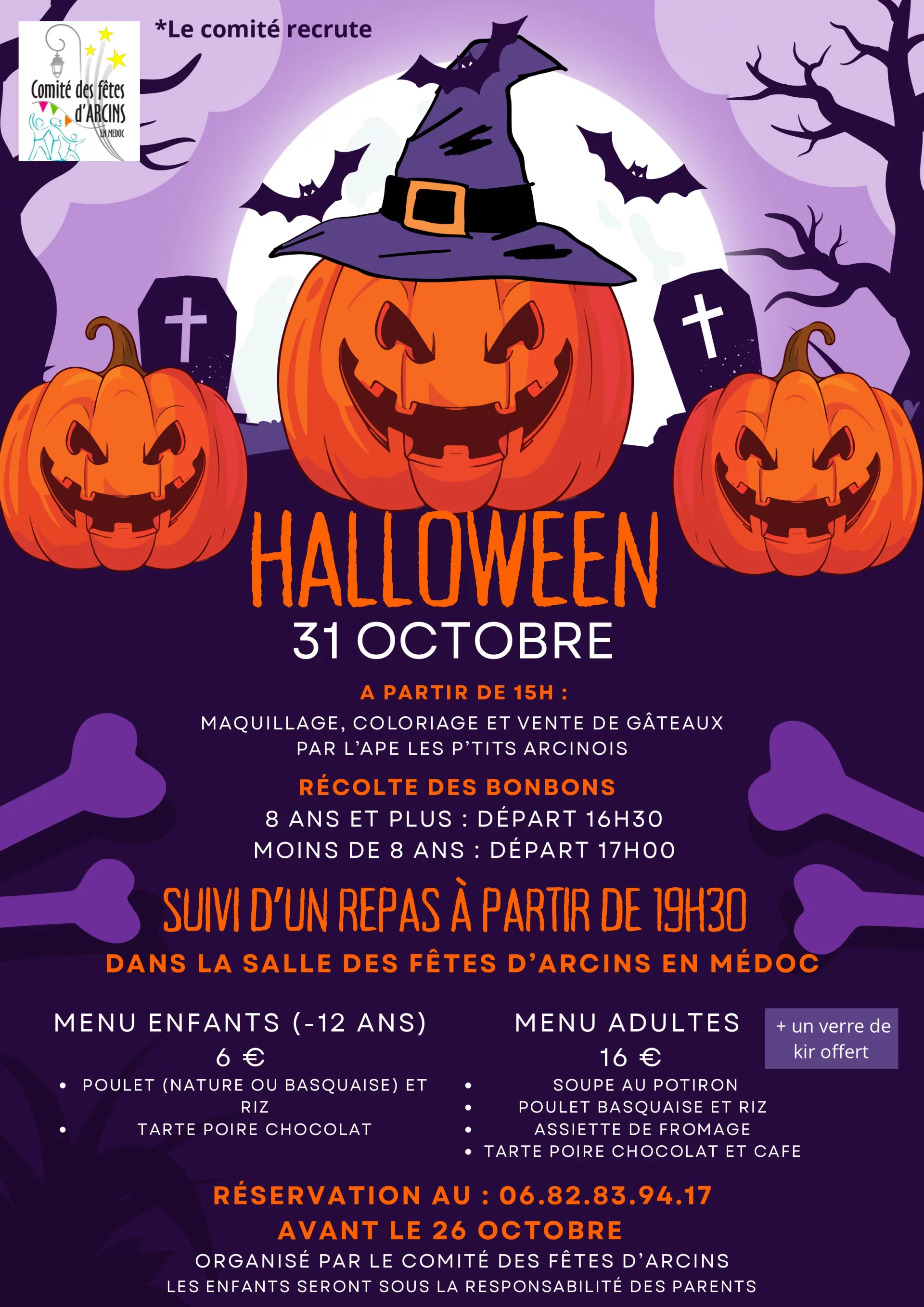 Halloween à Arcins