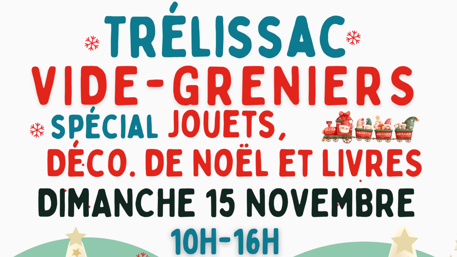 Vide-grenier spécial Noël — Trélissac