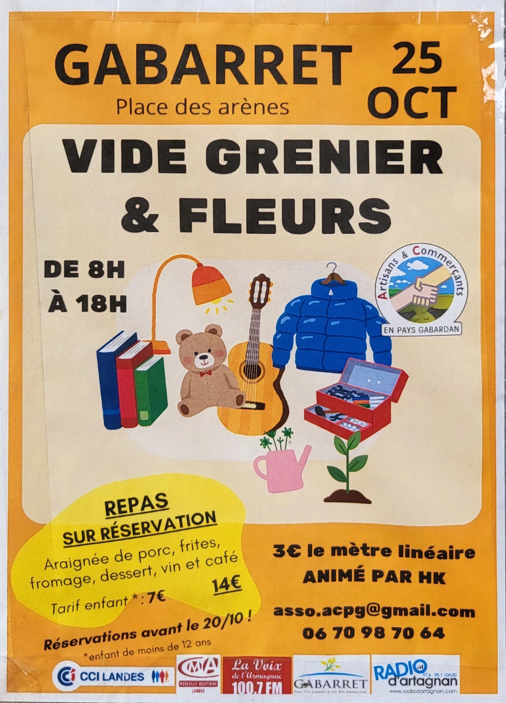 Vide Grenier et Marché aux fleurs