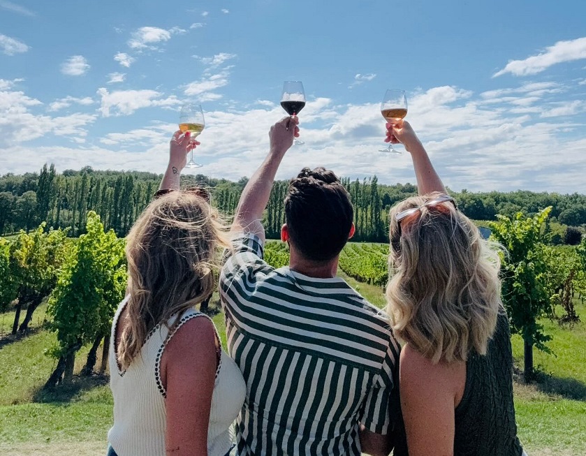 Tour du domaine et dégustation au Domaine du Grand Mayne
