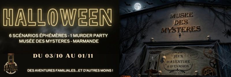 Halloween au Musée des Mystères - — visuel événement