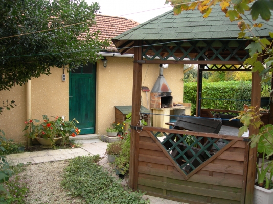 Maison sur jardin clos