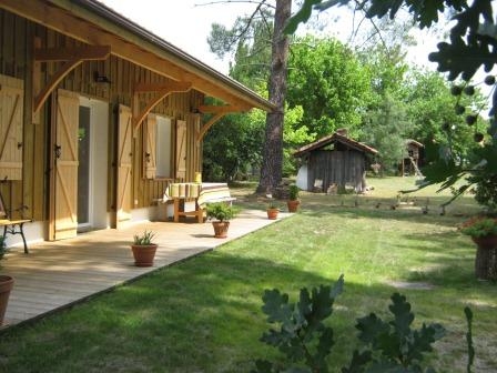 Gîte de charme landais,typique, esprit cabane résinier
