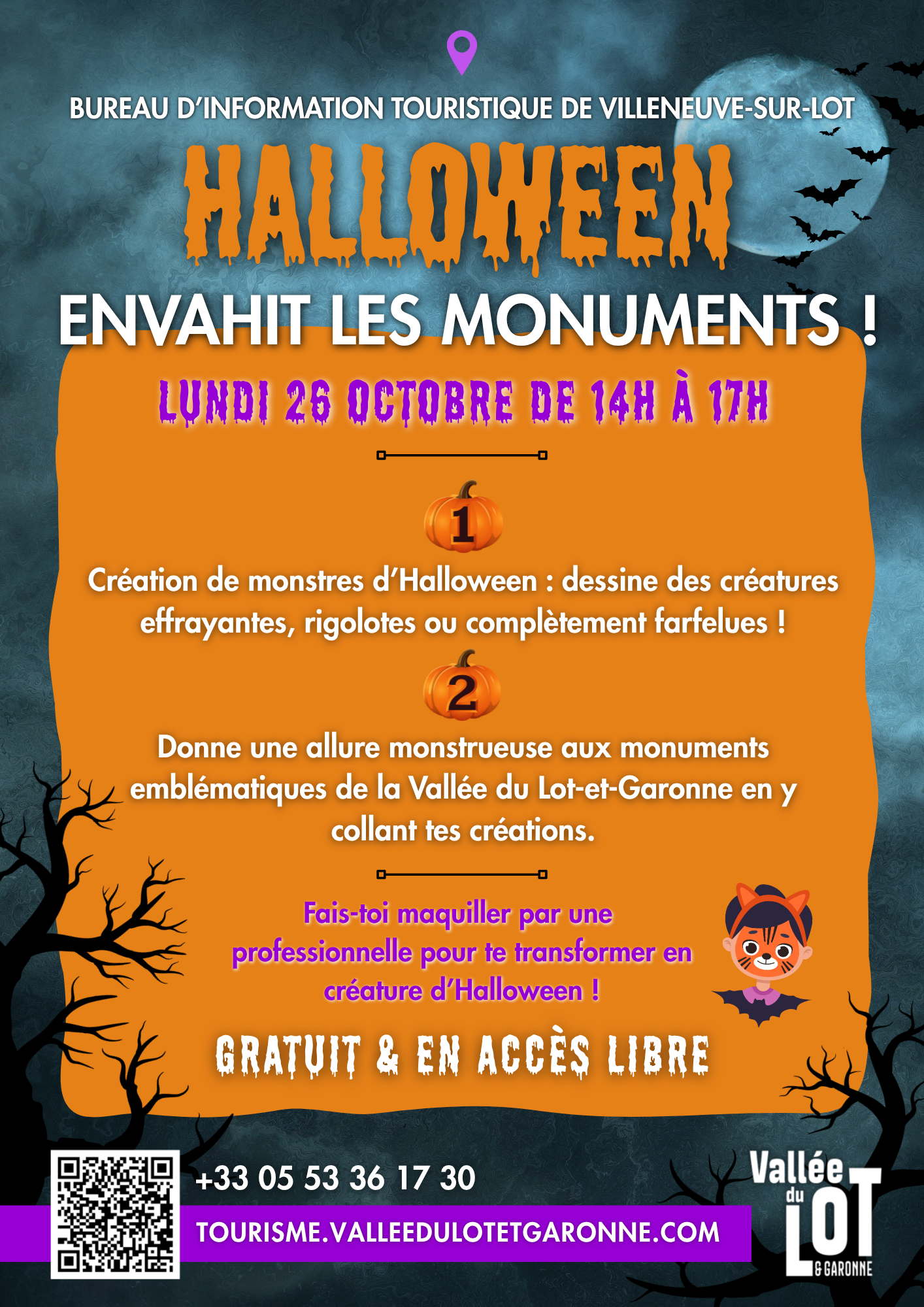 Halloween envahit les monuments !