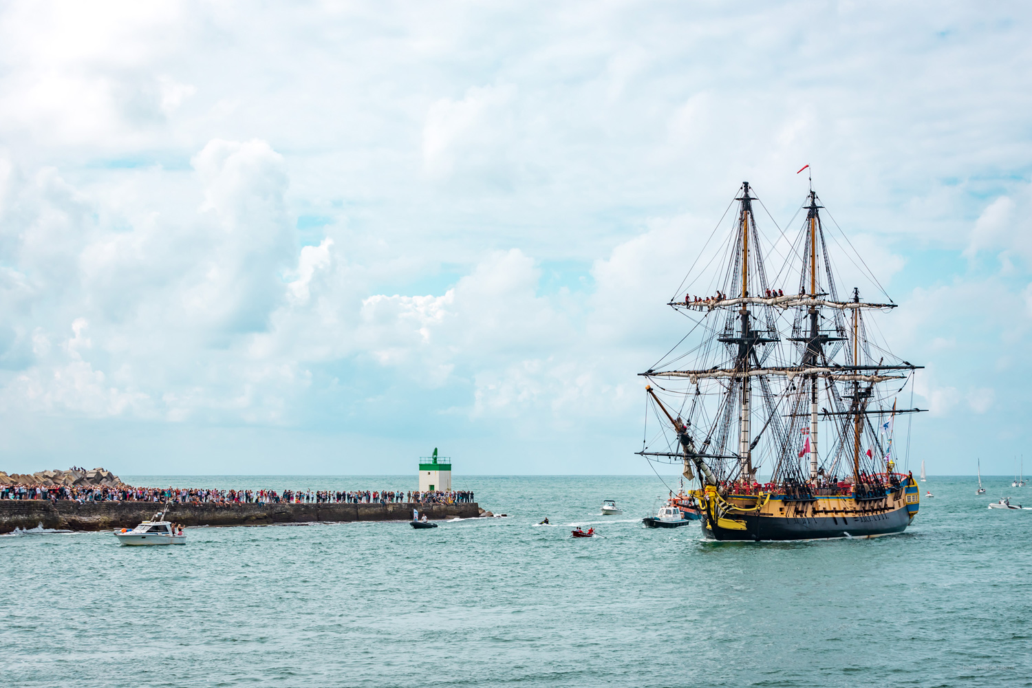L'Hermione à Anglet