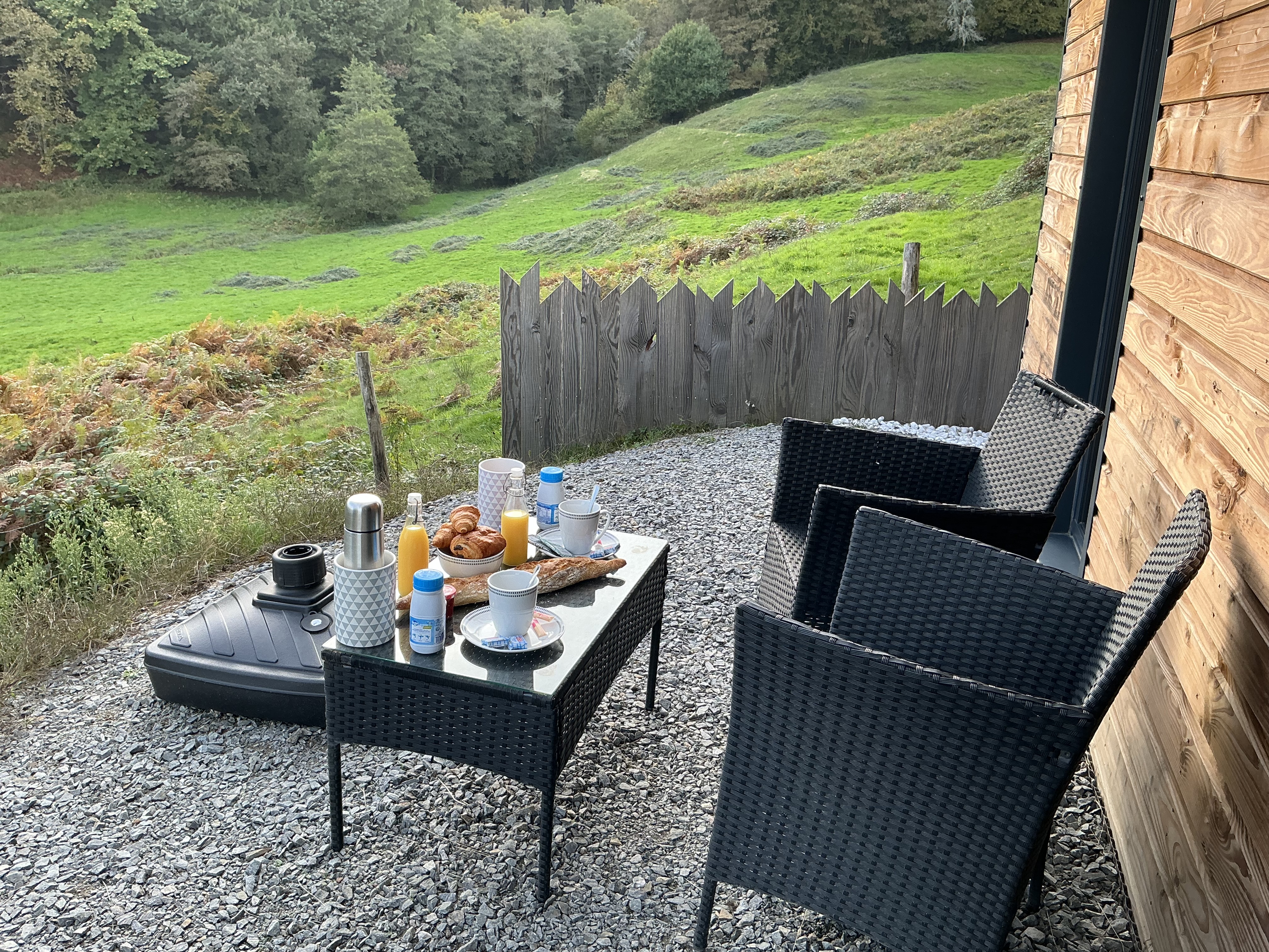 Chalet en bois Le Ruisseau - Les 3 Châtaignes