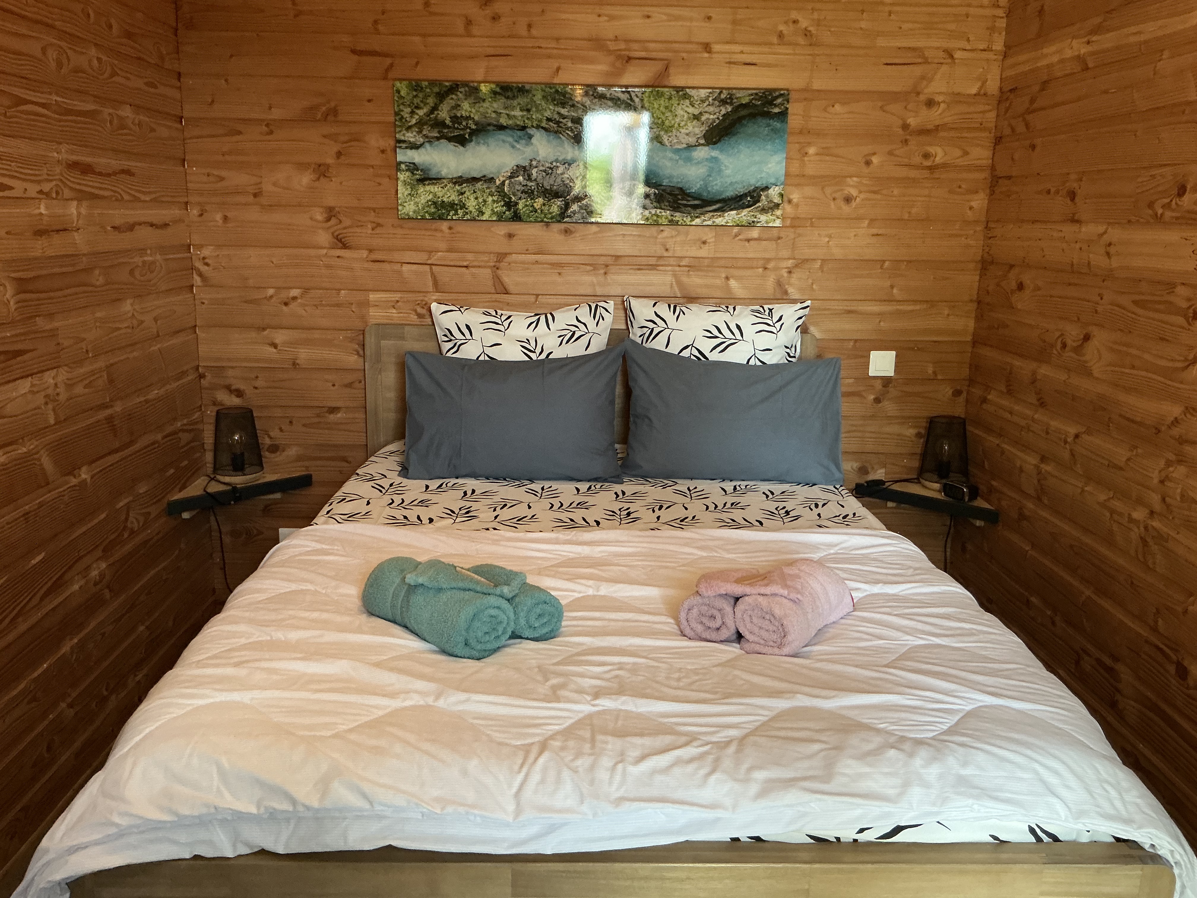 Chalet en bois Le Village - Les 3 Châtaignes