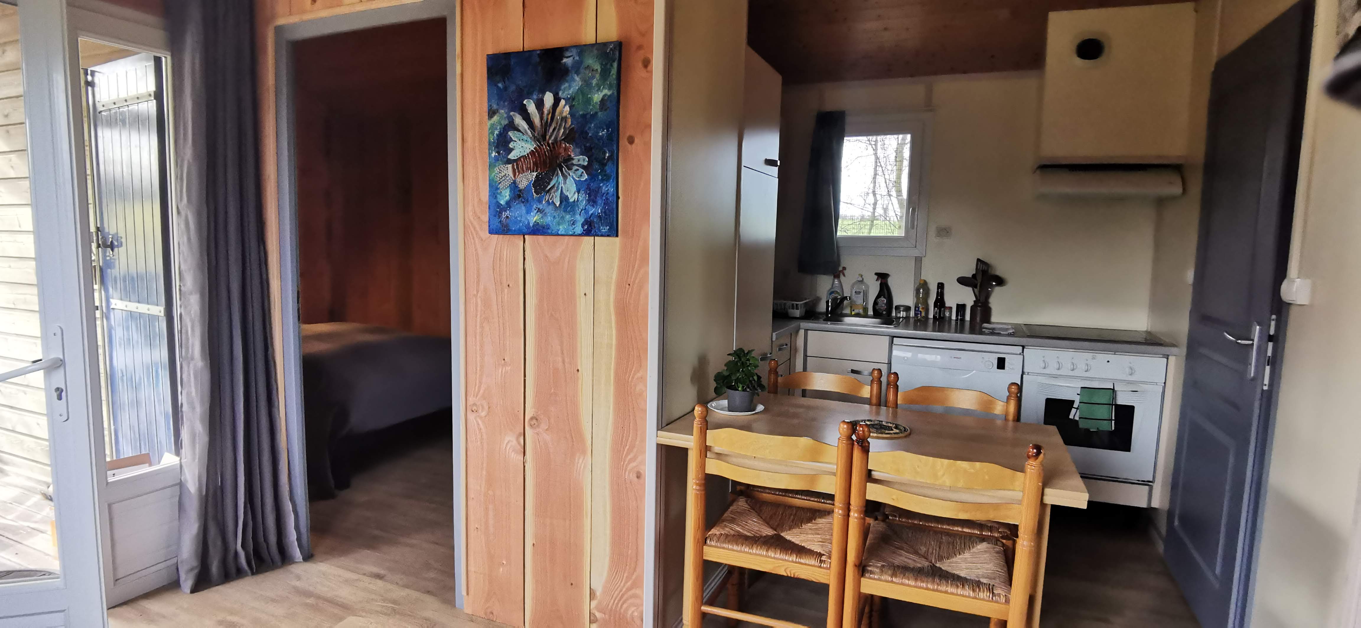 Chalet Loisirs Vert - Camping La Chagnée