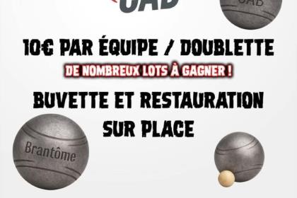 Concours de pétanque 