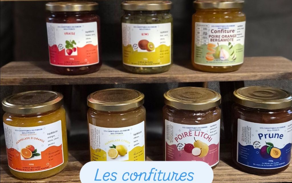 Les confitures du Miroir des étoiles