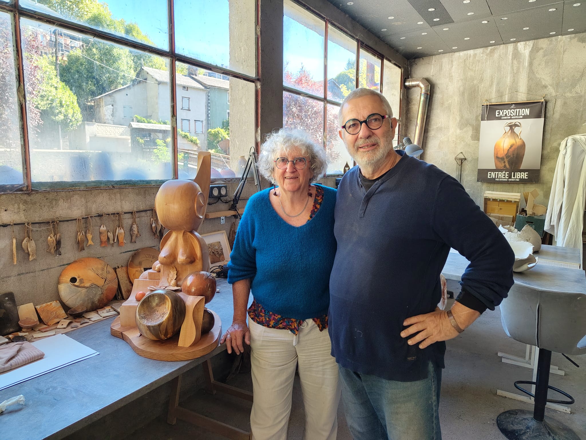 Exposition de sculpture et de céramique :  « matière en résonance »